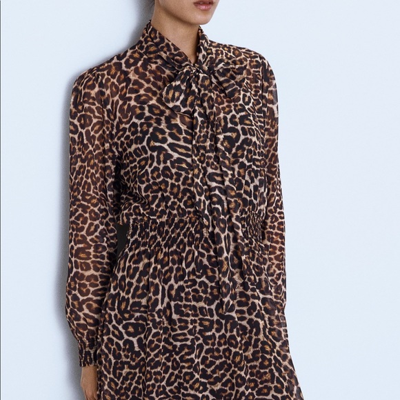 Zara Dresses & Skirts - Zara animal print dress